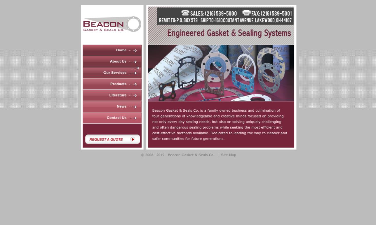 Beacon Gasket & Seals Co. Hydraulic Seals