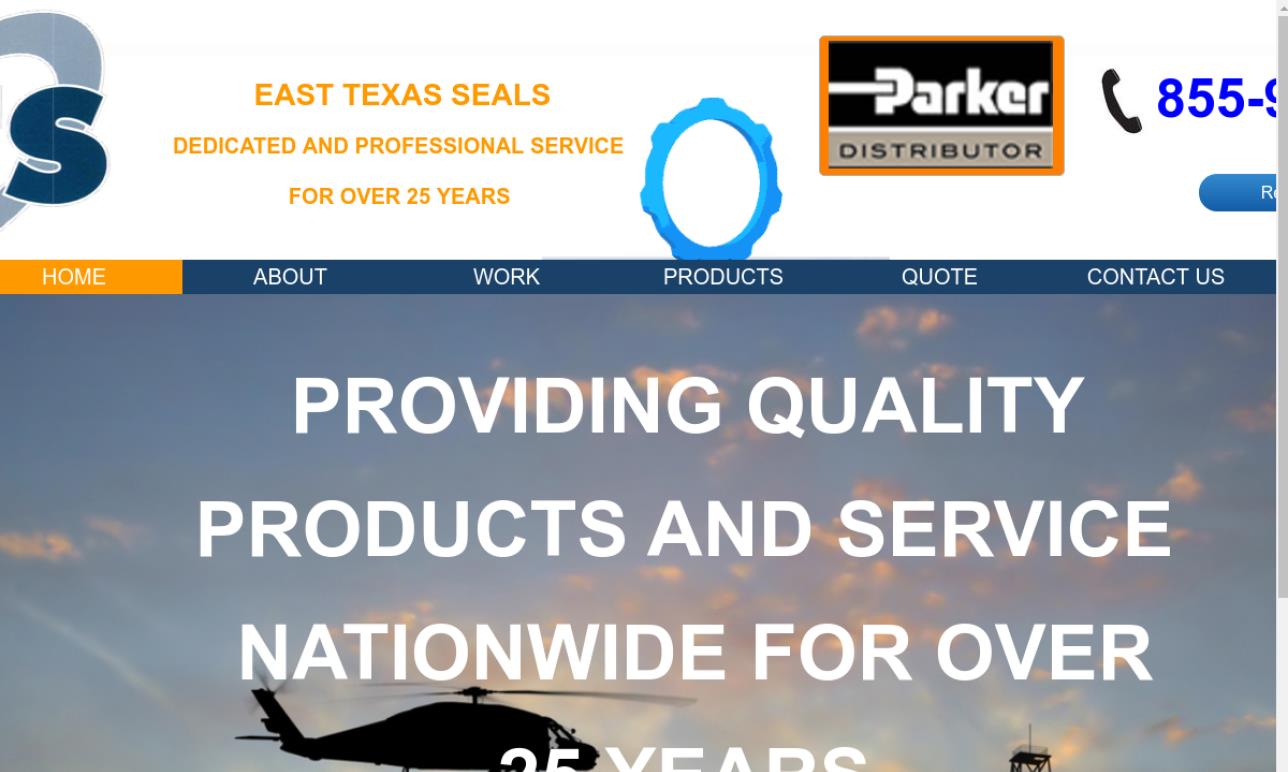 East Texas Seals, Inc. Tyler Hydraulic Seals