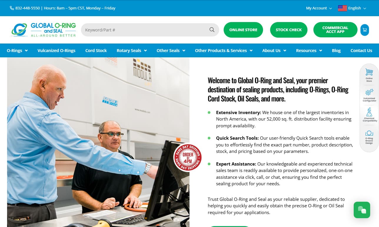 Global O-Ring and Seal, LLC Global O-Ring and Seal, LLC